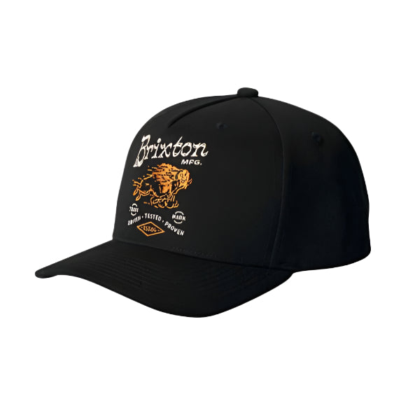 Brixton Charging Buffalo Netplus Snapback Hat