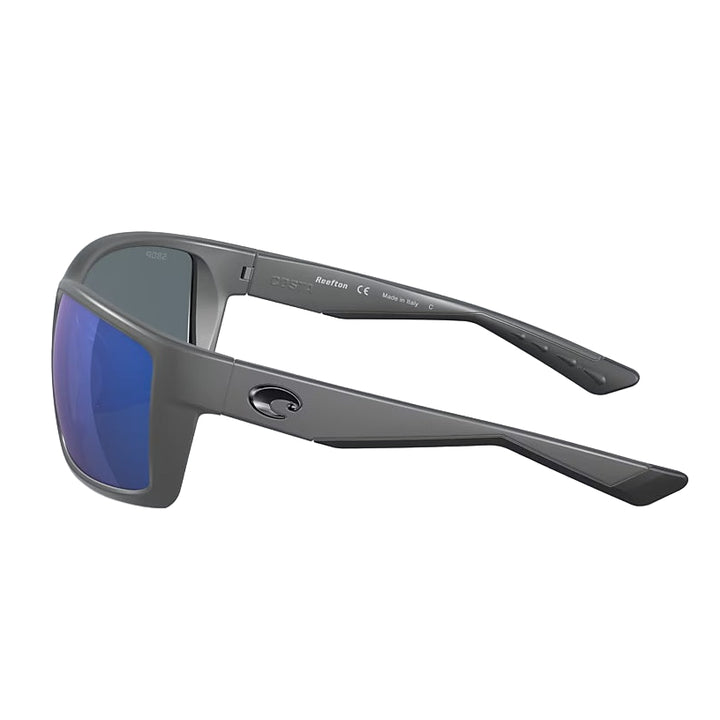 Costa Del Mar Reefton 06S9007 Matte Gray Frame / Blue Mirror 580P Lens