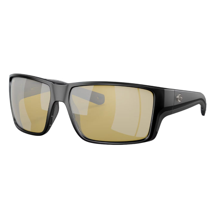 Costa Del Mar Reefton Pro 06S9080 Black Frame / Sunrise Silver Mirror 580G Lens