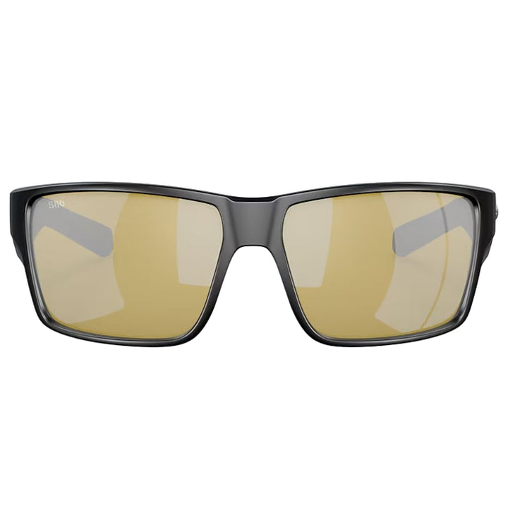 Costa Del Mar Reefton Pro 06S9080 Black Frame / Sunrise Silver Mirror 580G Lens
