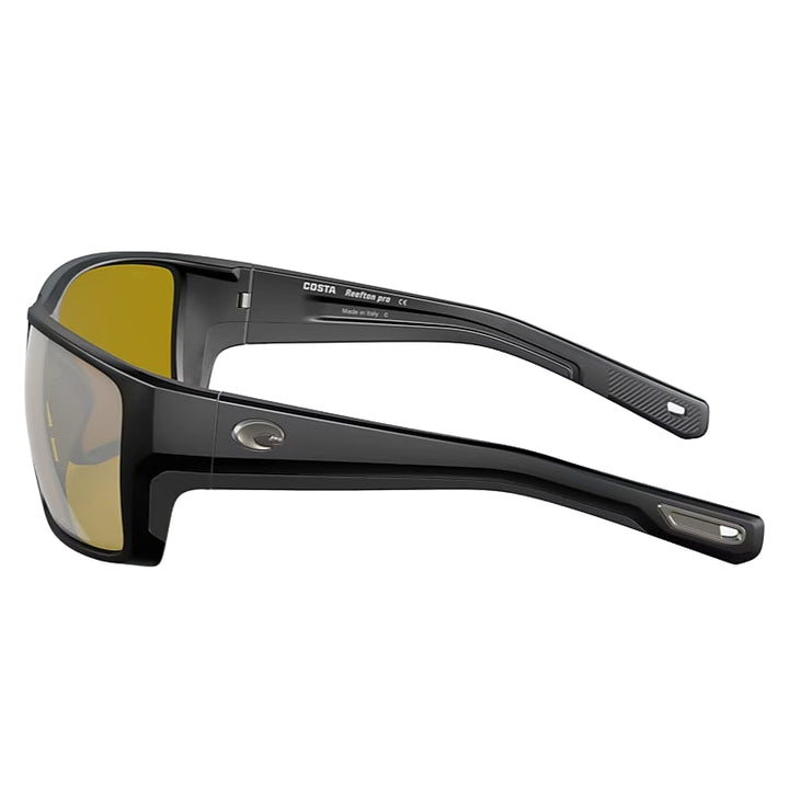 Costa Del Mar Reefton Pro 06S9080 Black Frame / Sunrise Silver Mirror 580G Lens
