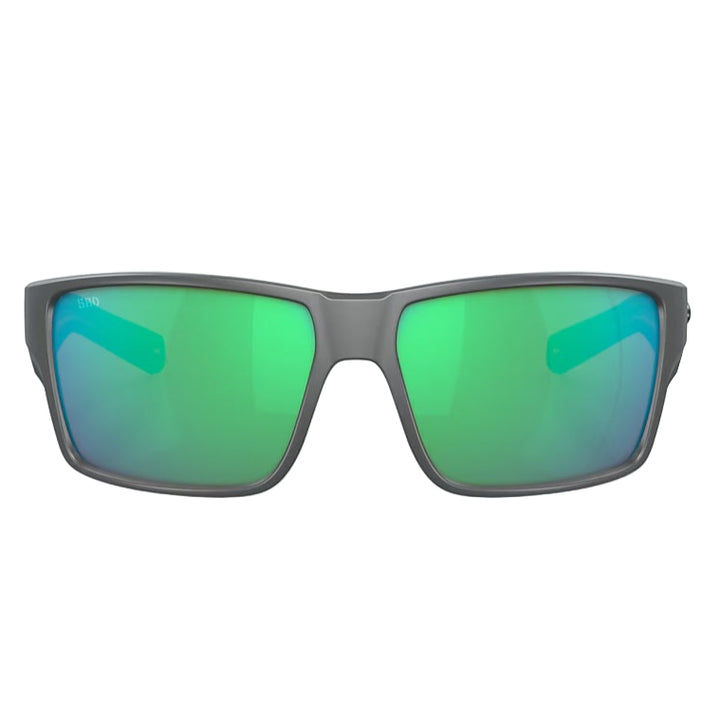 Costa Del Mar Reefton Pro 06S9080 Gray Frame / Green Mirror 580G Lens