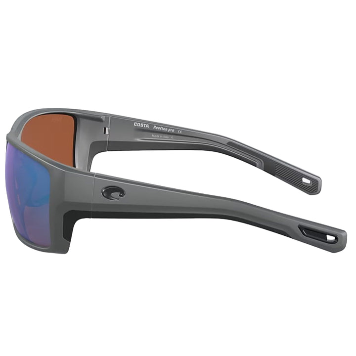 Costa Del Mar Reefton Pro 06S9080 Gray Frame / Green Mirror 580G Lens