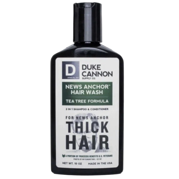 Duke Cannon 10oz. News Anchor 2-in-1 Hair Wash