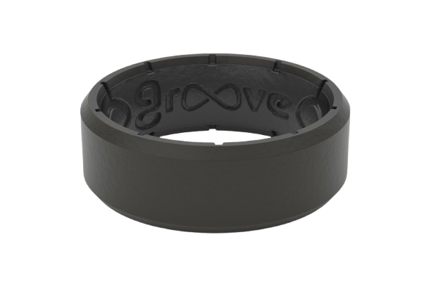 Groove Life Silicone Ring - Edge Black/Black, 11