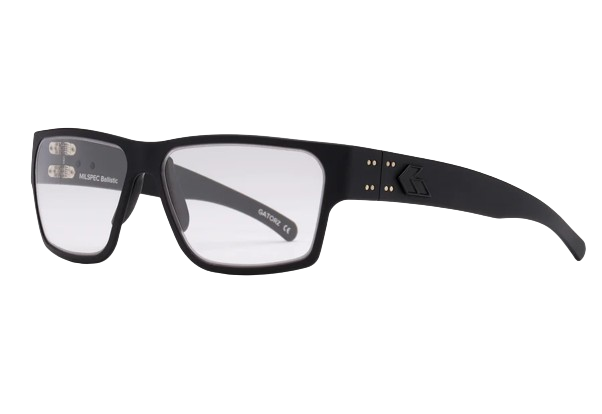 Gatorz Delta Black Frame l Ballistic Photochromic W/ Anti-Fog Lens
