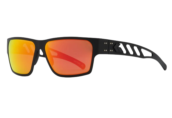 Gatorz Delta M4 Black Cerakote Frame l Sunburst Mirror Polarized Lens