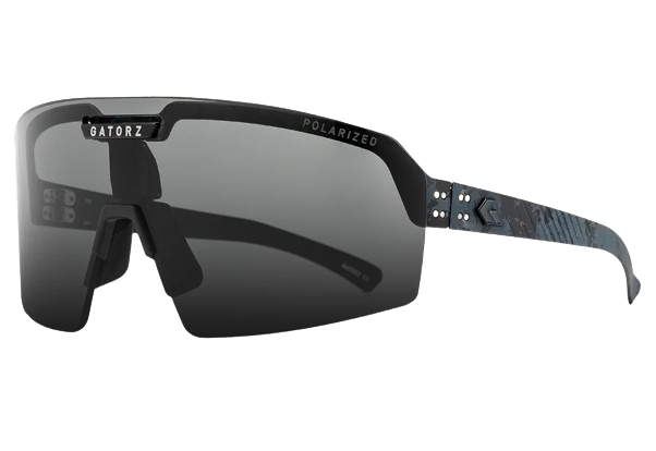 Gatorz Havok Stealth Grafitti Frame l Polarzied ANSI Smoke Lens