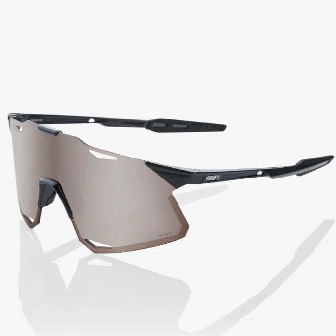100% HYPERCRAFT® Gloss Black HiPER® Silver Mirror Lens – Black
