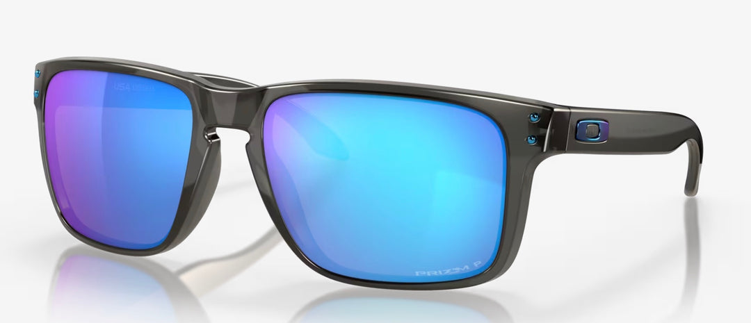 Oakley Holbrook XL OO9417-09 Grey Smoke | Prizm Sapphire Iridium Polarized