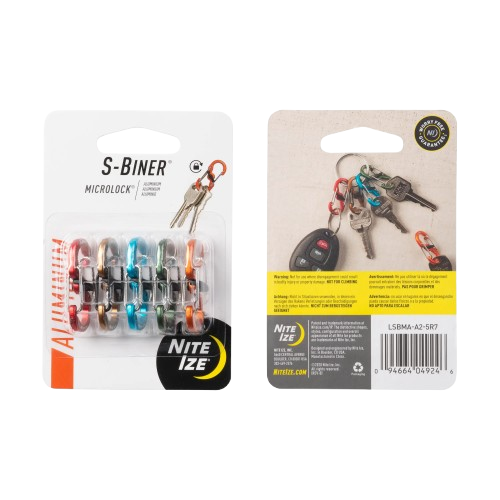 Nite Ize S-Biner MicroLock Aluminum