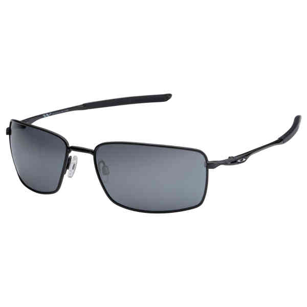 Oakley Square Wire Polished Black Frame l Black Iridium Lens OO4075-01