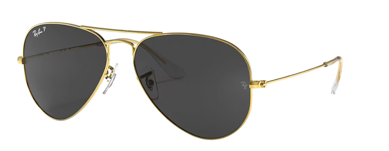 Ray-Ban RB3025 Aviator Large Metal Legend Gold | Black