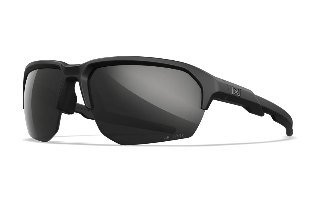 Wiley X Jakl CHJKL05 Matte black Frame | Captivate Polarized Black Mirror