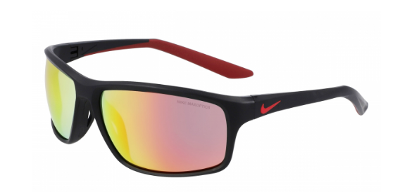 Nike Adrenaline 22 DV2155-010 Black/University Red Frame | Grey with Red Mirror Lens