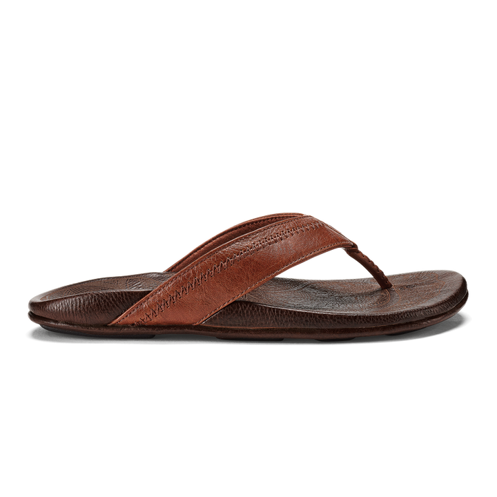 Olukai Men’s Hiapo Leather Beach Sandals