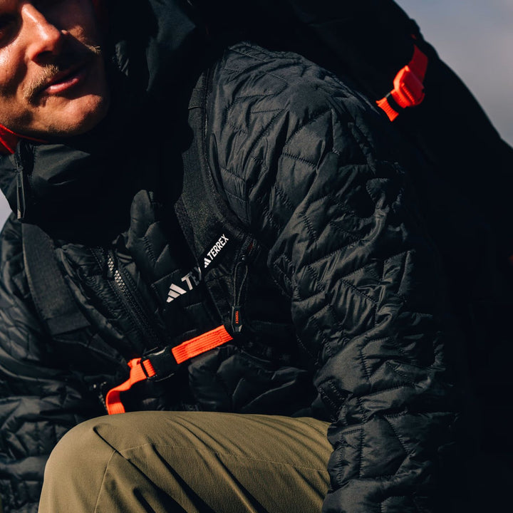 Adidas Terrex Men's Xperior PrimaLoft Loose Fill Insulated Hooded Jacket