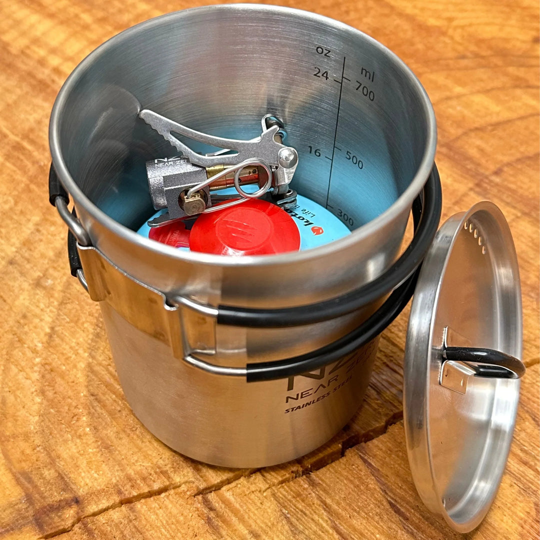 Near Zero Voaz Stainless Steel Pot - 750ml