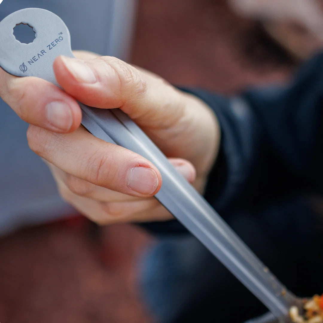 Near Zero Titanium Long-Handled Spork