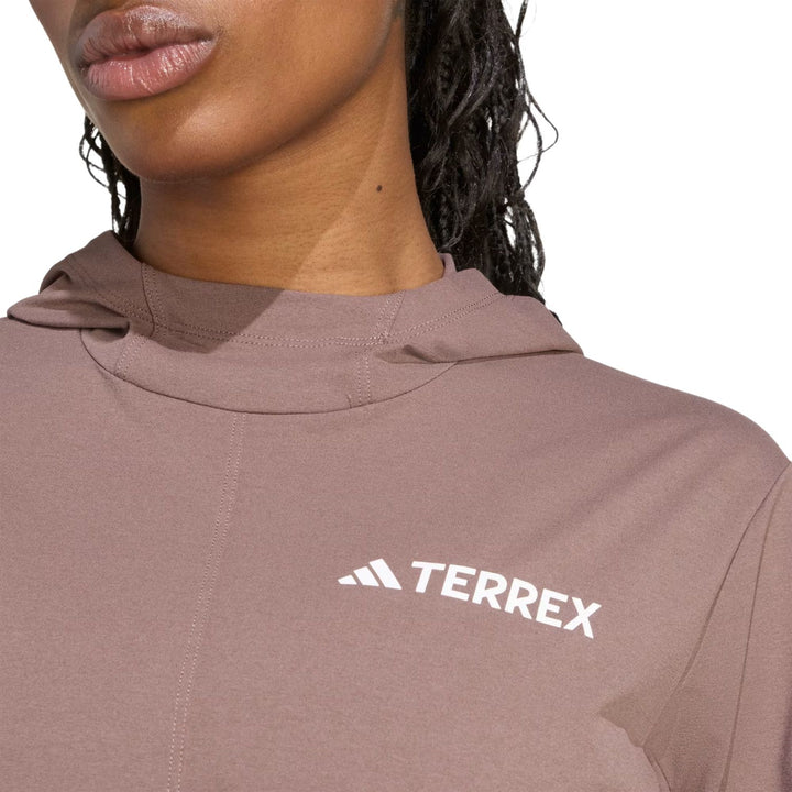Adidas Terrex Women's Multi Climacool Hooded Long Sleeve Top