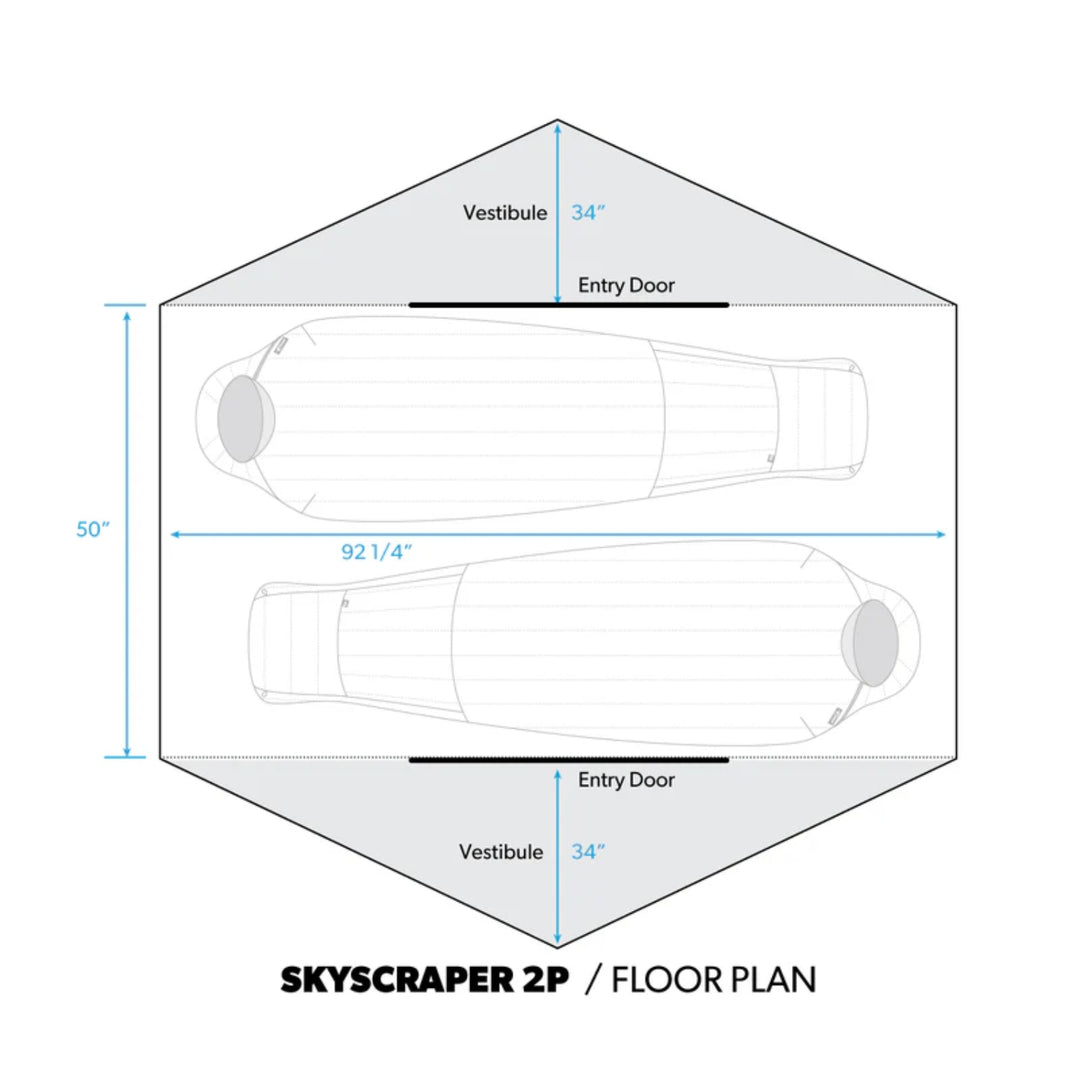 Stone Glacier Skyscraper 2P Tent