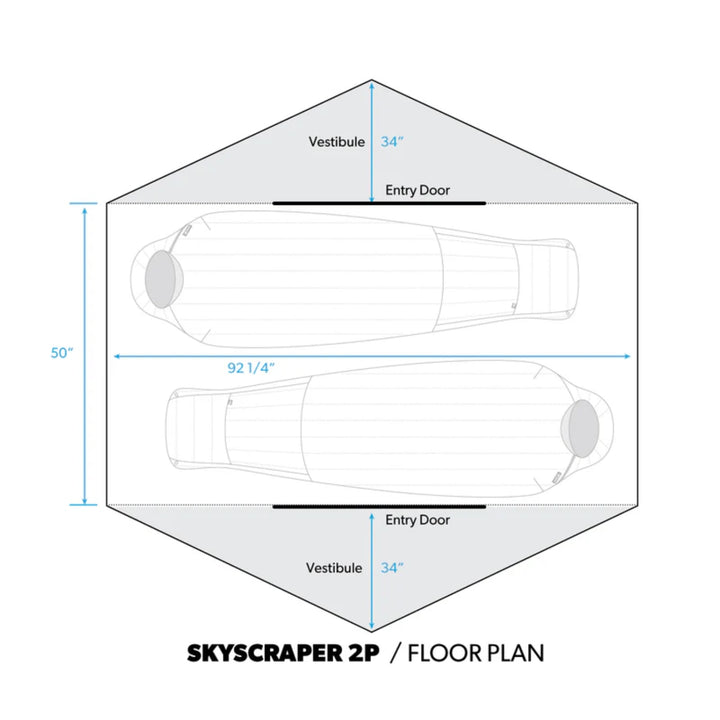 Stone Glacier Skyscraper 2P Tent