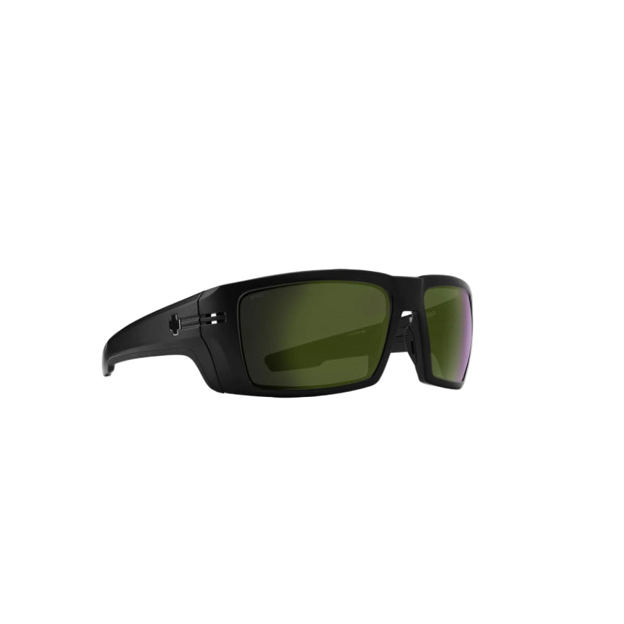 Spy Rebar Ansi Matte Black l Happy Bronze Polar Olive Spectra Mirror Lens
