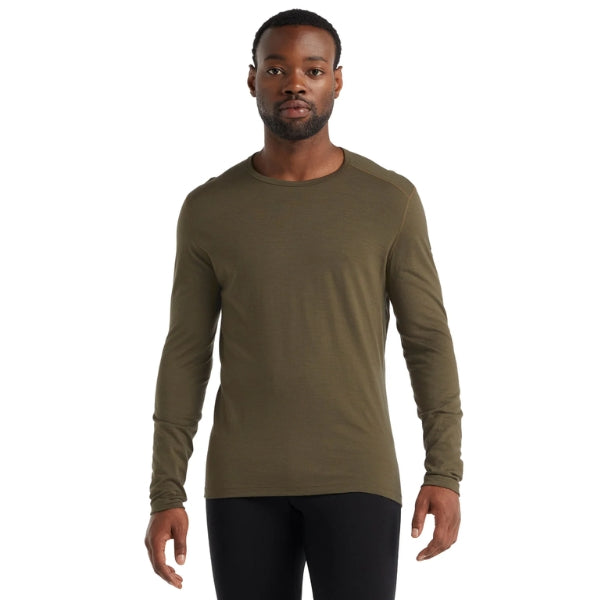 Icebreaker Men Merino 200 Oasis Long Sleeve Crewe