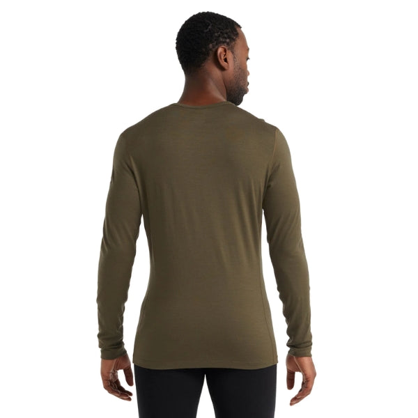 Icebreaker Men Merino 200 Oasis Long Sleeve Crewe