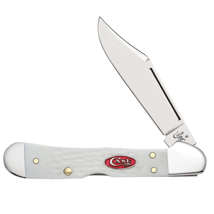 Case SparXX White Synthetic Standard Jig Mini CopperLock