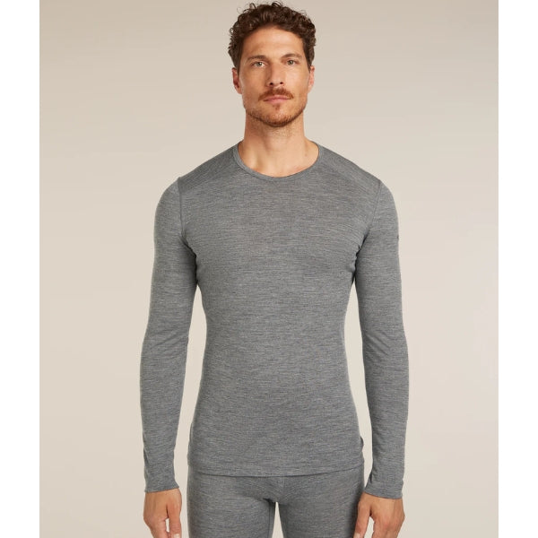 Icebreaker Men Merino 200 Oasis Long Sleeve Crewe