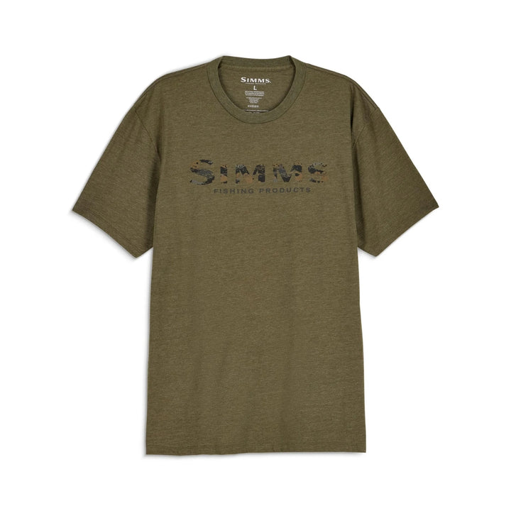 Simms Men's Simms Shroud Fill Logo T-Shirt