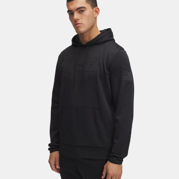 Under Armour Men's Freedom Armour Fleece Emboss Hoodie