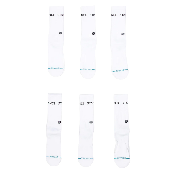 Stance 6 Pack Crew Socks