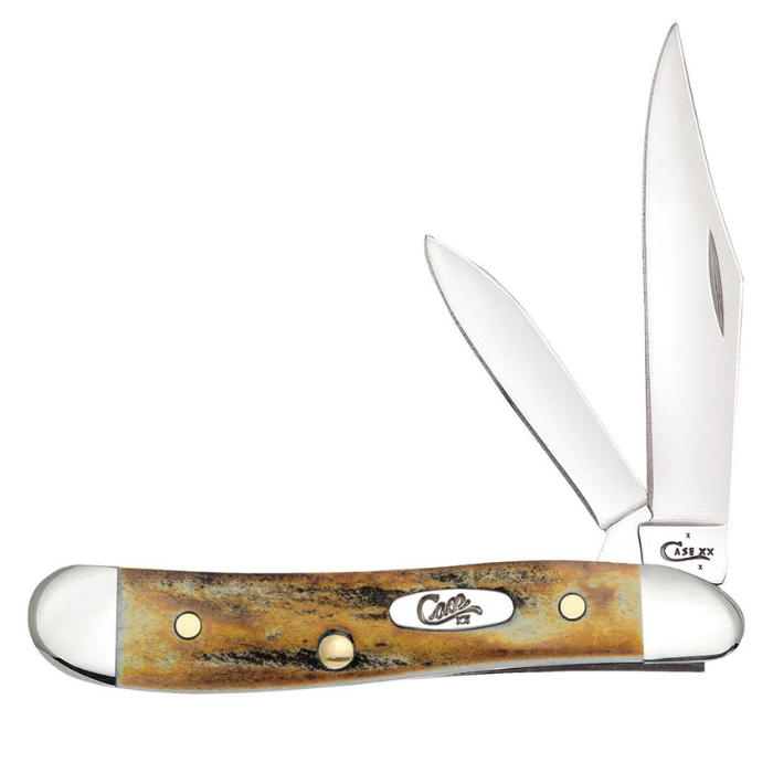Case Genuine Stag Peanut