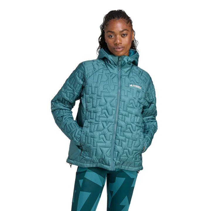 Adidas Terrex Women's Xperior PrimaLoft Loose Fill Insulated Hooded Jacket