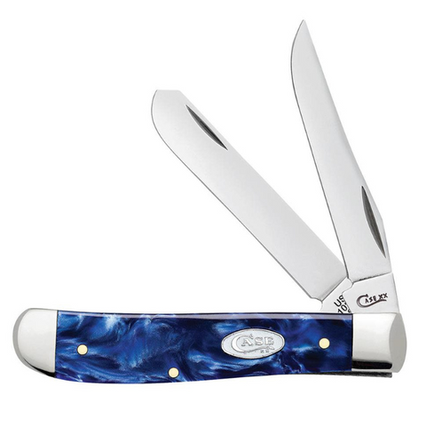 Case SparXX Blue Pearl Kirinite Smooth Mini Trapper