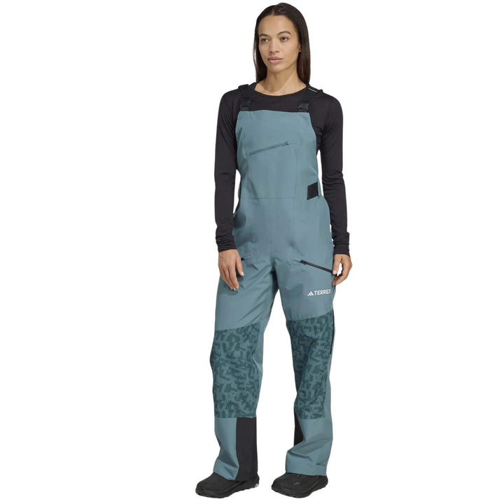 Adidas Terrex Womens's Xperiror Hybrid Primeknit Climaproof Bib Pants