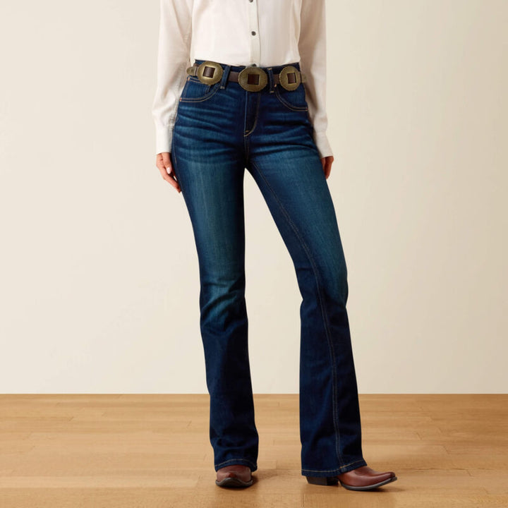 Ariat Women's High Rise Ballary Boot Cut Jean