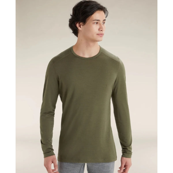 Icebreaker Men Merino 200 Oasis Long Sleeve Crewe