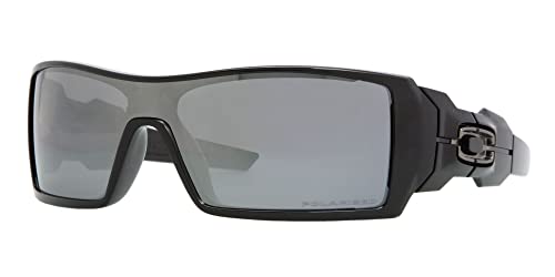 Oakley Oil Rig Polished Black Frame l Black Iridium Polarized Lens OO9081-26-20328