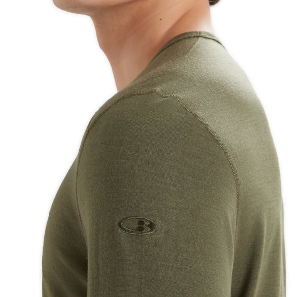 Icebreaker Men Merino 200 Oasis Long Sleeve Crewe
