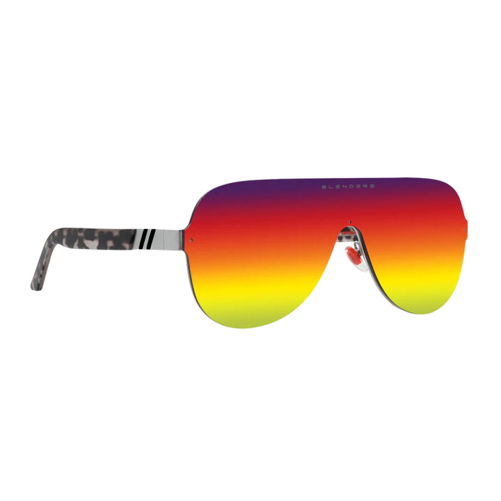 Blenders Falcon - Supreme Irene - Matte Silver / Polarized Rainbow - BE6303