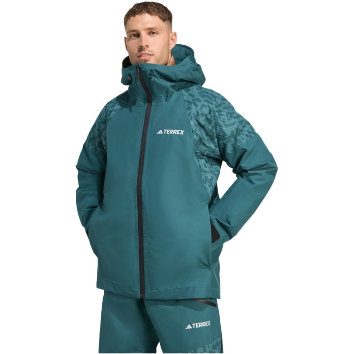 Adidas Terrex Men's Xperiror Hybrid Primeknit Climaproof Jacket
