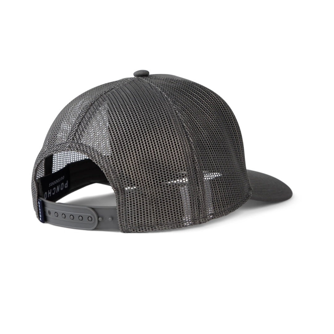 Poncho Grey Eagle Trucker Hat
