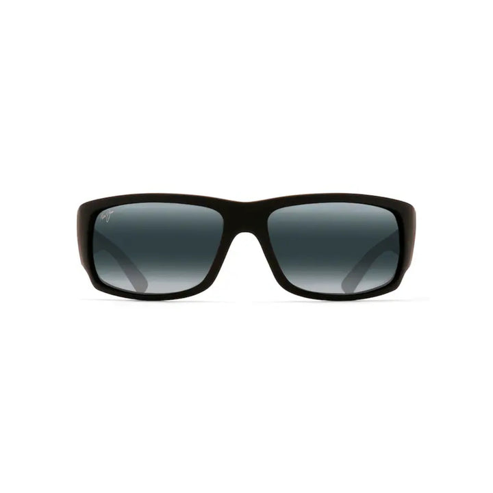 Maui Jim World Cup 266-02MR Black Matte Rubber Frame l Neutral Grey Super Thin Glass Lens