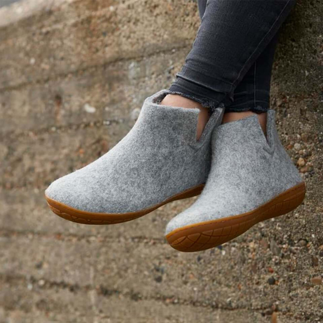 Glerups Boots with Natural Honey Rubber Sole