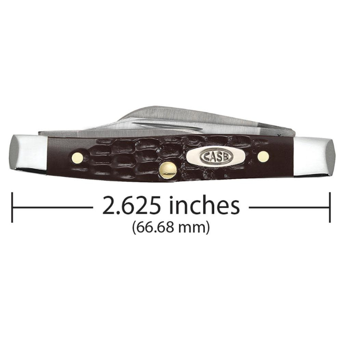 Case Brown Synthetic Standard Jig Small Stockman