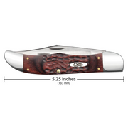 Case Rosewood Standard Jig Folding Hunter w/Sheath