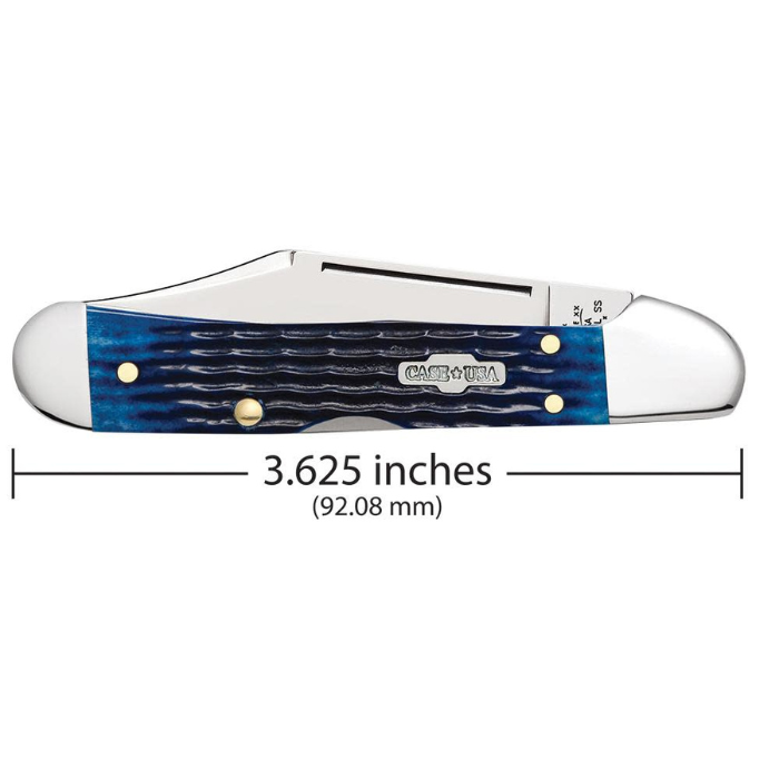 Case Blue Bone Rogers Corn Cob Jig Mini CopperLock